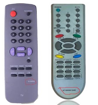 Модель пульта ДУ